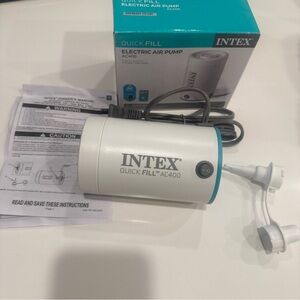Intex AC400 Quick Fill Electric Air Pump AC Powered 400 L/min